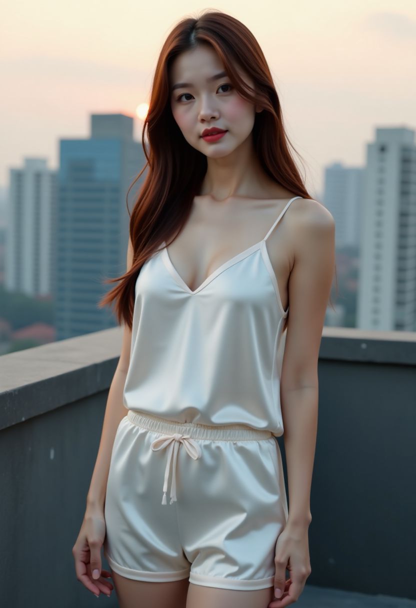 落日之后海报